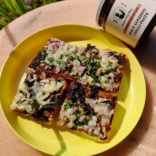 SPICY GUIZHOU CHILLI CHEESE TOAST