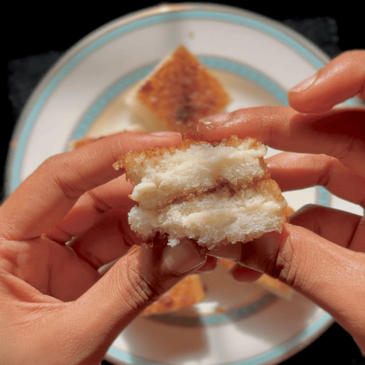 CHEESY CINNAMON MISO TOAST