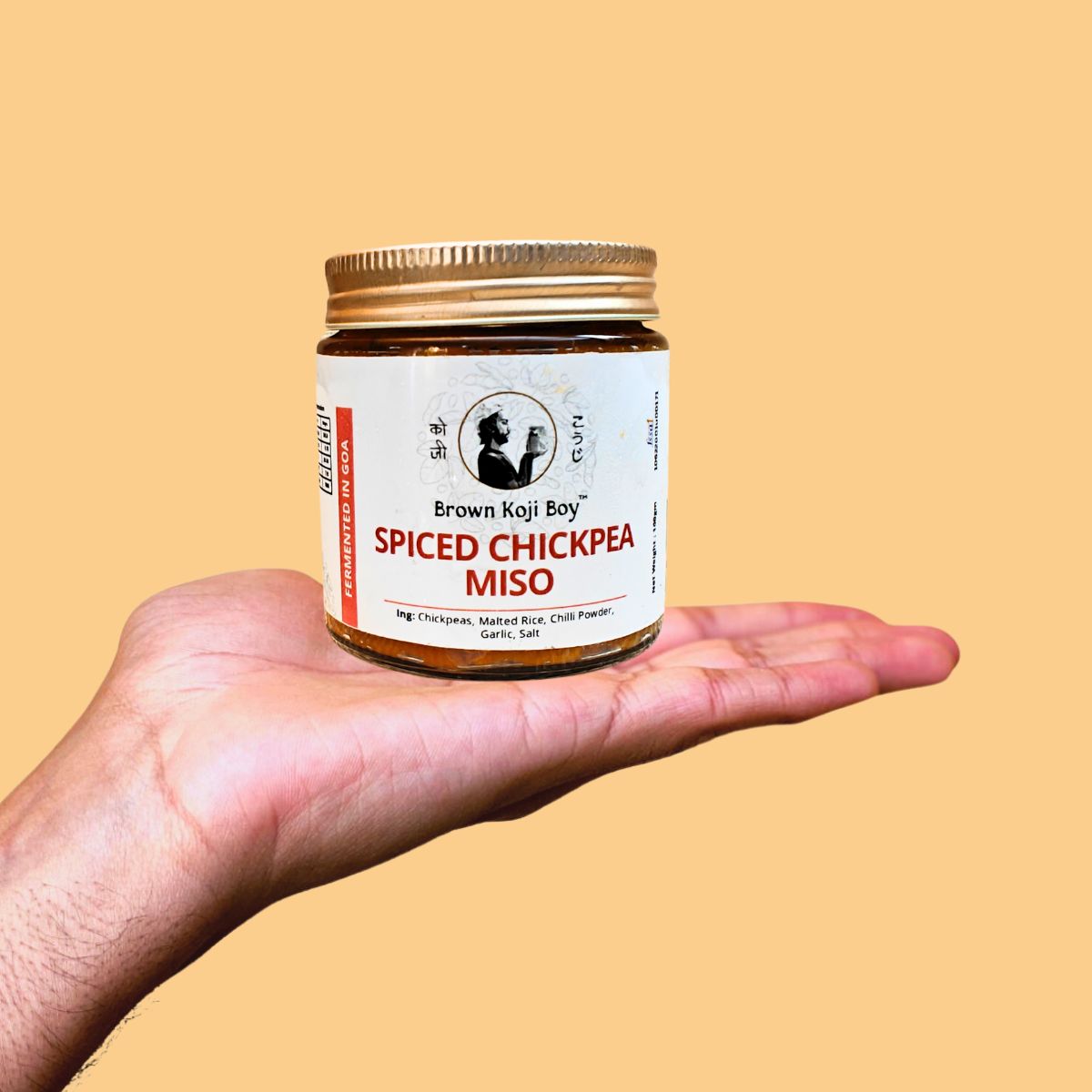 SPICED CHICKPEA MISO – Tangy and Flavorful Fermented Paste