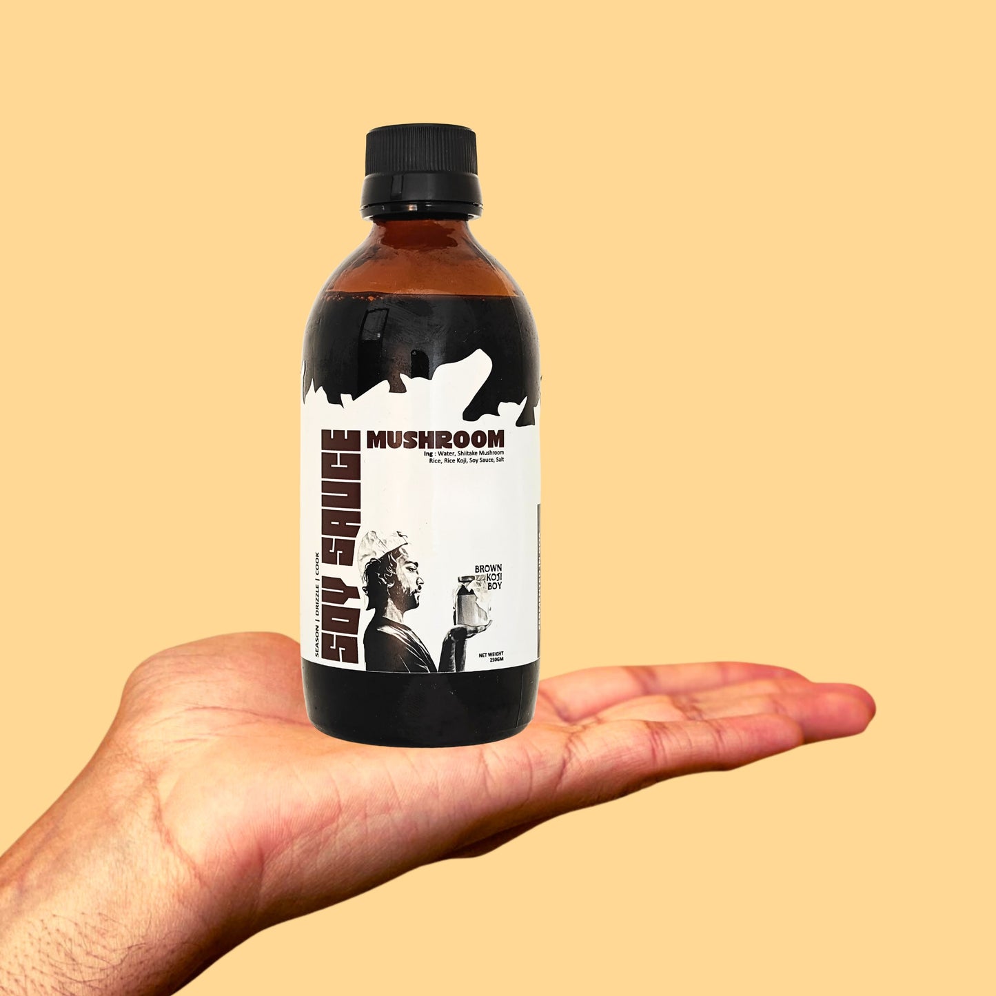 Mushroom Soy Sauce – Rich Umami Seasoning | Brown Koji Boy