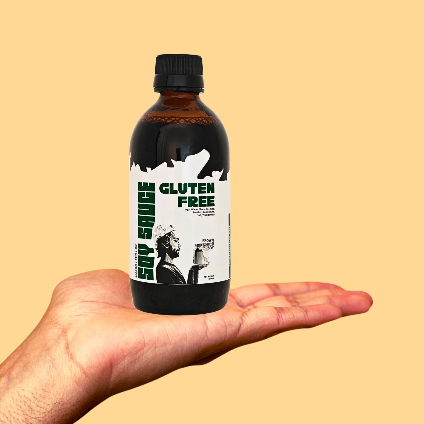 Gluten-Free Soy Sauce – Chana Dal Brewed | Brown Koji Boy
