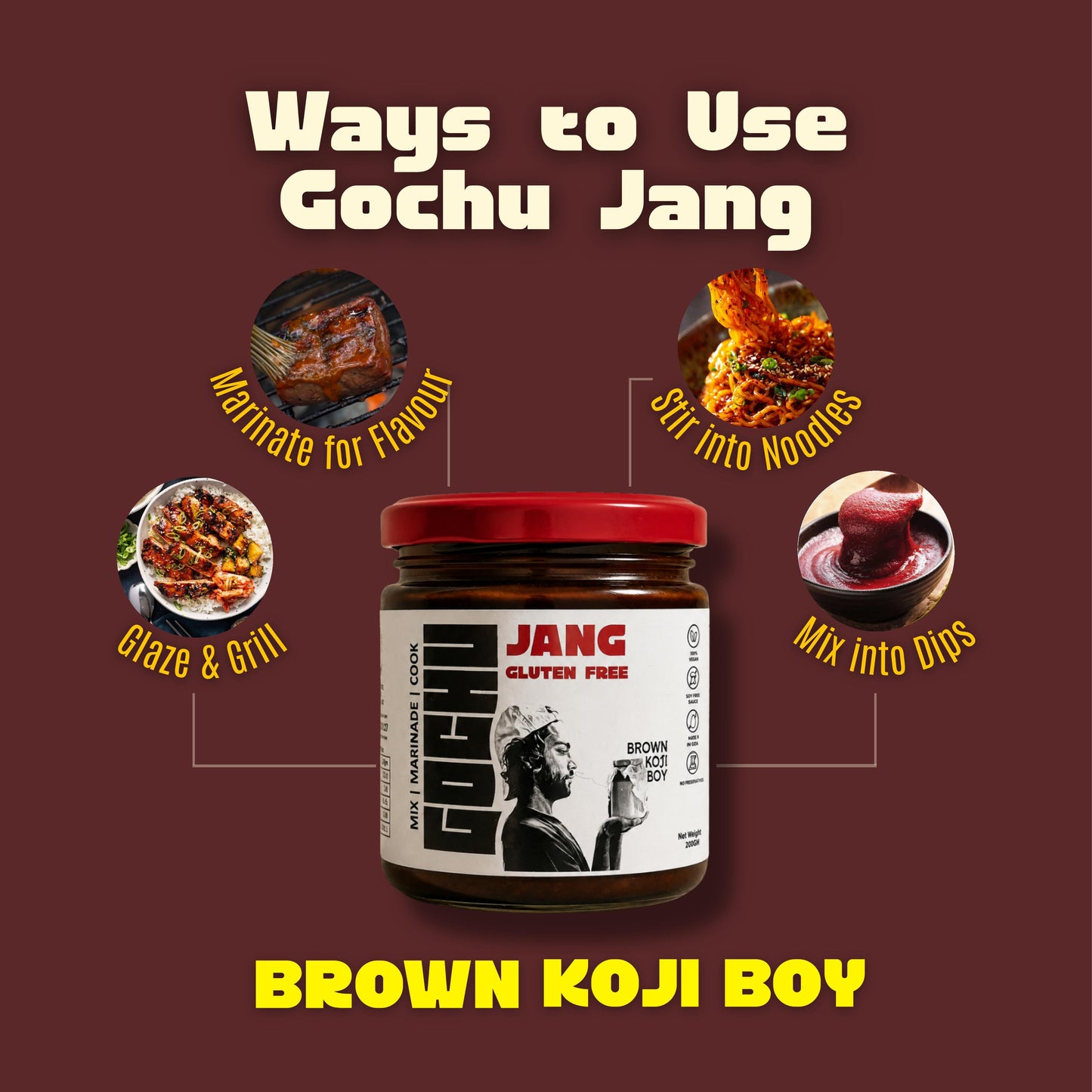 Gochujang – Gluten-Free Fermented Chilli Paste | Brown Koji Boy