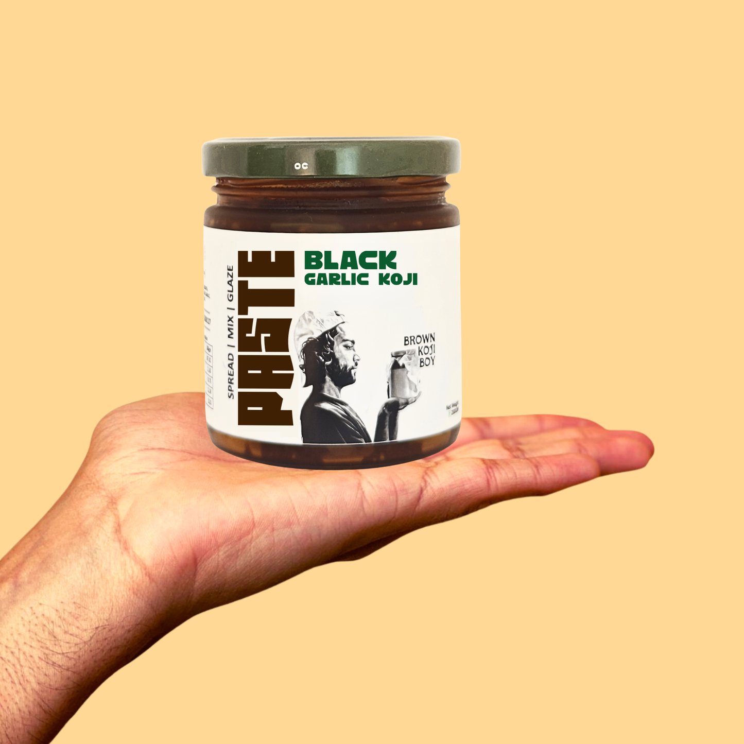 Black Garlic Paste – Fermented Umami Paste | Brown Koji Boy