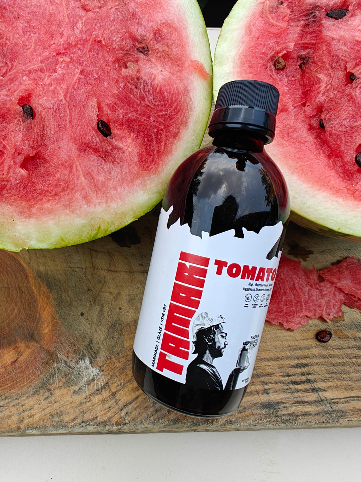 TOMATO TAMARI – Fermented Tomato Soy Sauce | Brown Koji Boy