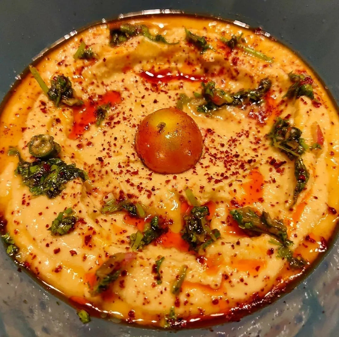SPICED CHICKPEA MISO HUMMUS