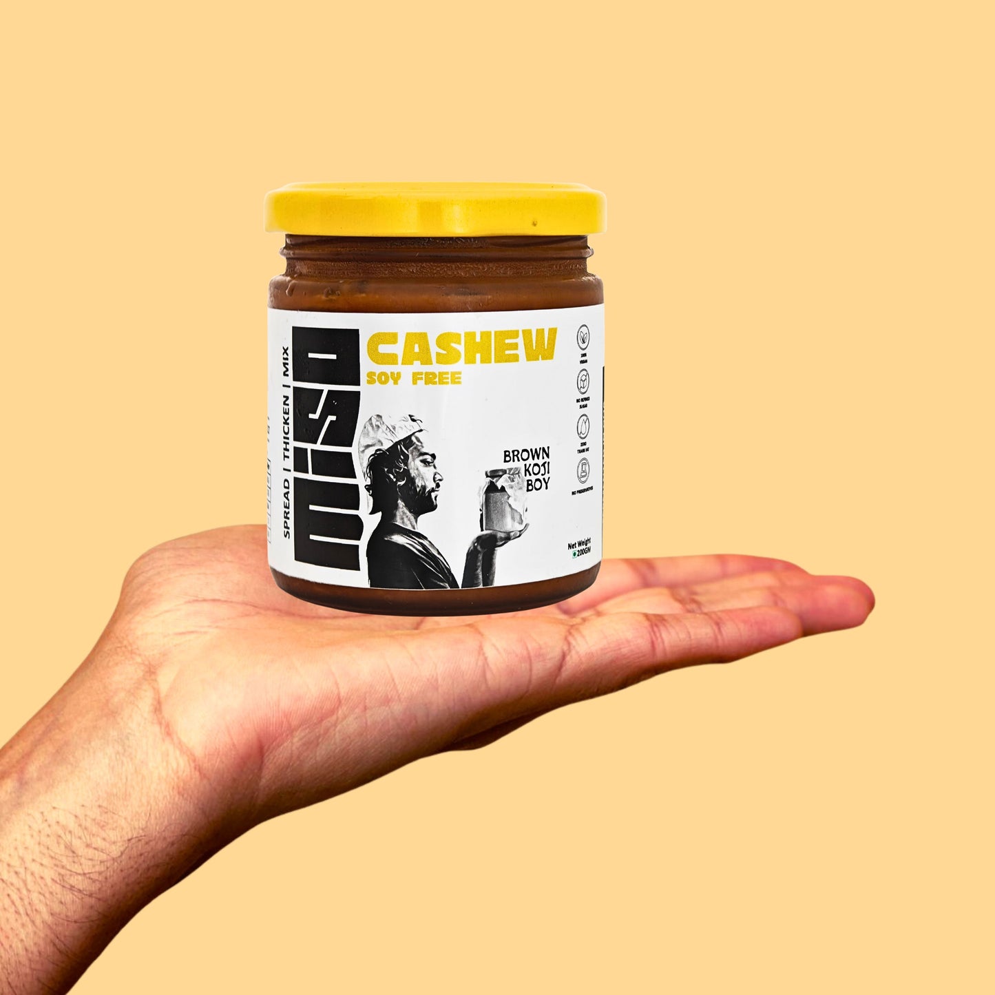 Cashew Miso – Creamy, Nutty Umami Paste | Brown Koji Boy