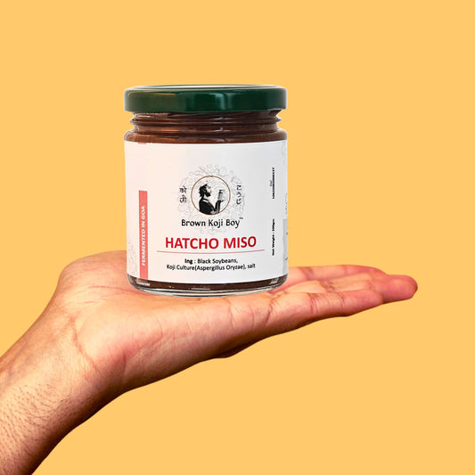 HATCHO MISO – Traditional Dark Fermented Soybean Paste | Brown Koji Boy