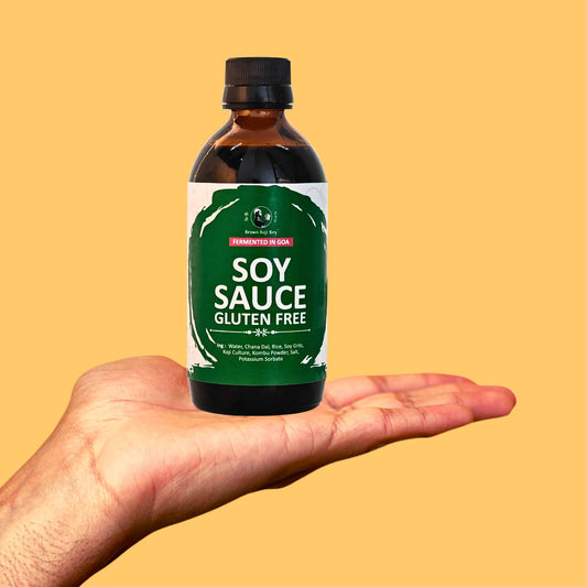 GLUTEN-FREE SOY SAUCE – Brewed with Chana Dal (S)