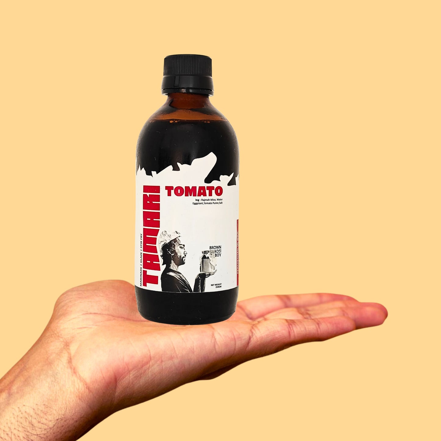 TOMATO TAMARI – Fermented Tomato Soy Sauce | Brown Koji Boy