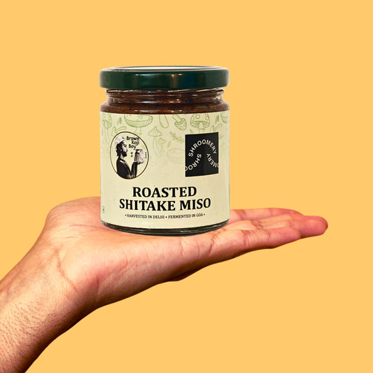 ROASTED SHIITAKE MISO – Savory, Umami-Rich Mushroom Miso Paste
