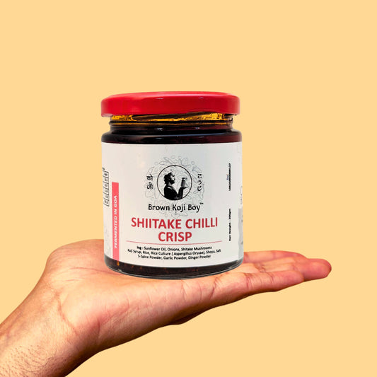 SHIITAKE CHILLI CRISP – Earthy, Savory, Crispy Heat
