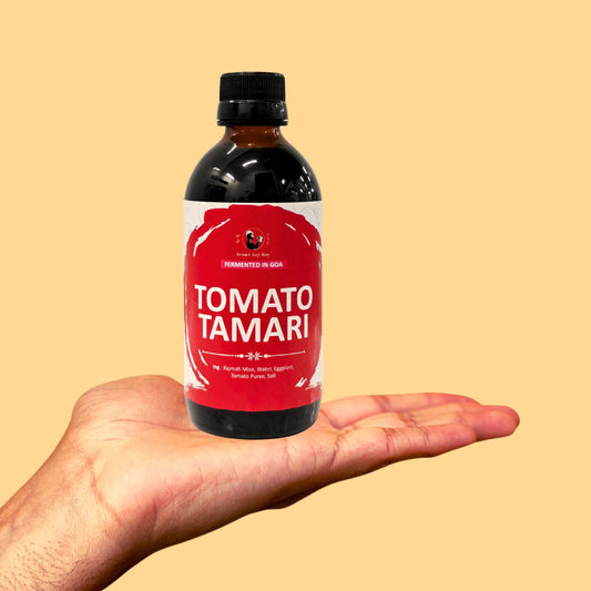 TOMATO TAMARI – Fermented Tomato Soy Sauce | Brown Koji Boy