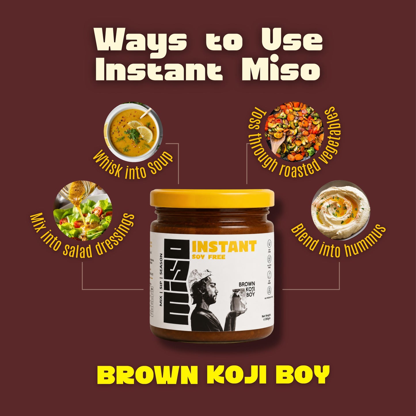 Instant Miso Soup – Soy-Free, Vegan & Ready in Minutes | Brown Koji Boy