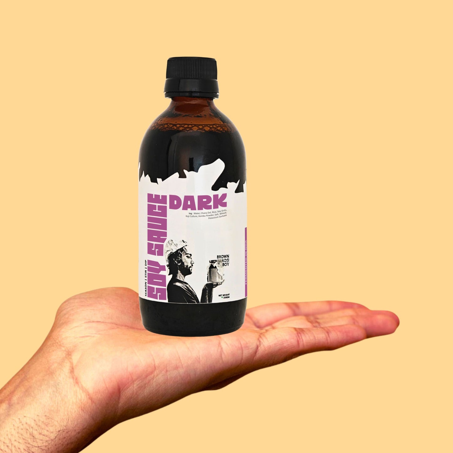 Dark Soy Sauce – Naturally Fermented & Rich Umami | Brown Koji Boy