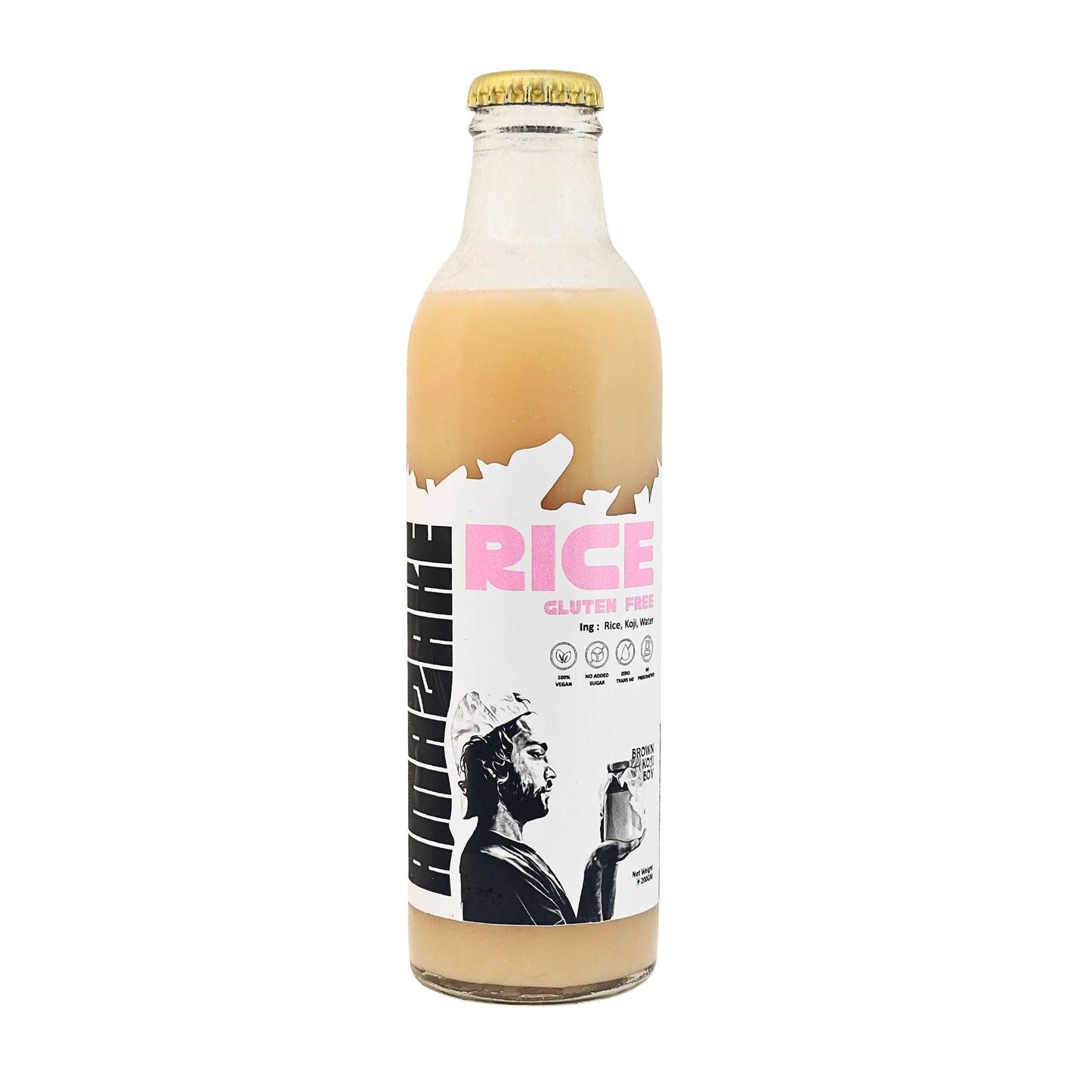 Rice Amazake – Fermented Rice Drink, Naturally Sweet | Brown Koji Boy