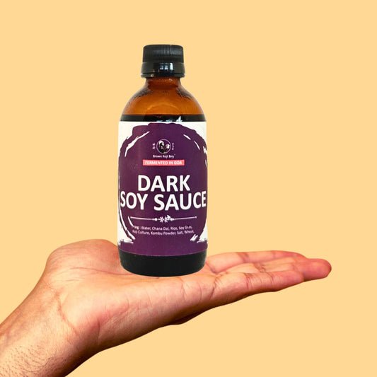 Dark Soy Sauce – Naturally Fermented & Rich Umami | Brown Koji Boy
